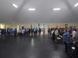 Educación concretó el acto en Conmemoración del General José de San Martín en Río Gallegos