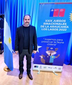 Santa Cruz estuvo presente en el lanzamiento de la 29° Edición de los Juegos Binacionales de la Araucanía