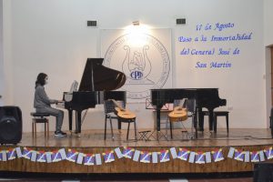 Realizaron un acto en conmemoración del General San Martín y en memoria del Reverendo Padre Eugenio Rosso
