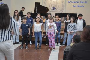 Realizaron un acto en conmemoración del General San Martín y en memoria del Reverendo Padre Eugenio Rosso