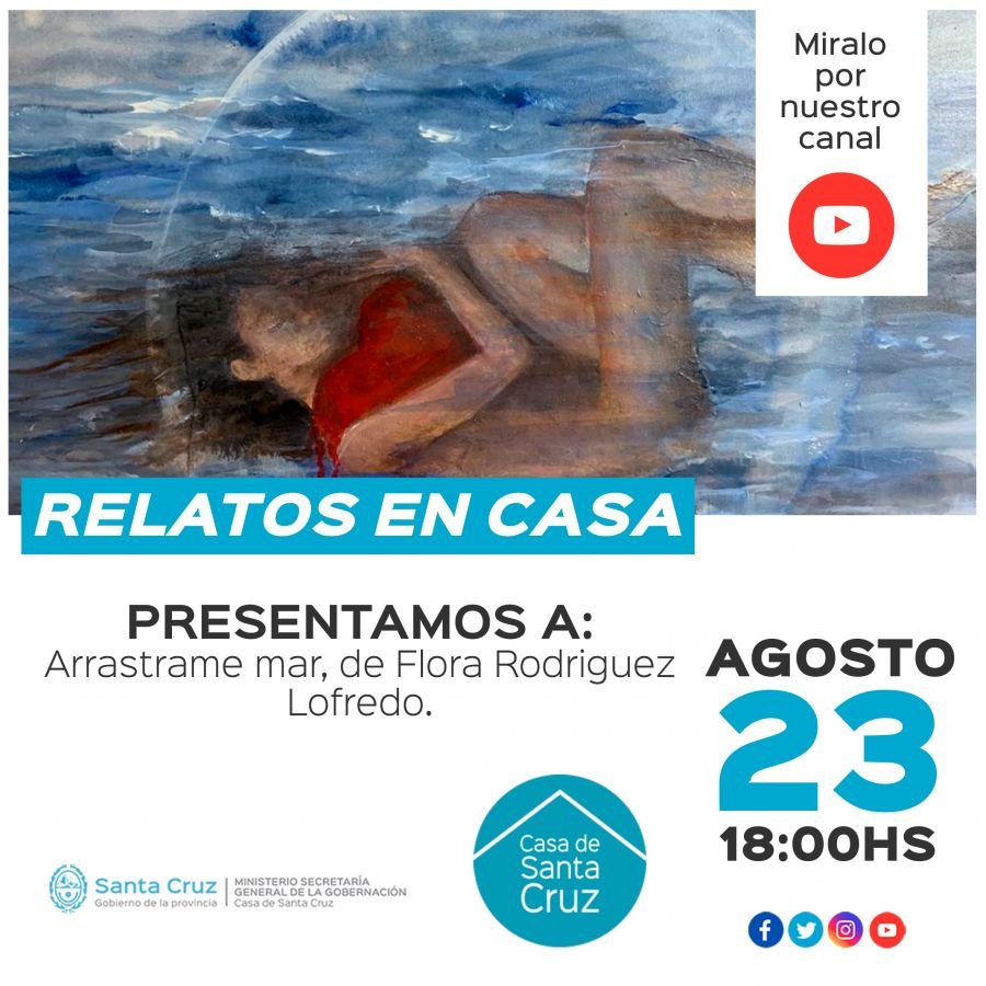"Relatos en casa" presenta a Flora Rodriguez Lofredo