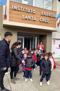 El Jardín Juanito Bosco de Río Gallegos visitó el Instituto de Energía