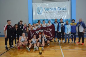 Santa Cruz definió a sus representantes en básquet femenino para los Juegos Evita 2022