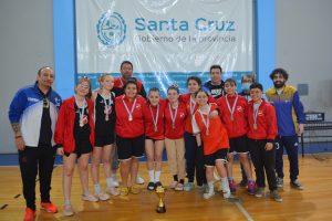 Santa Cruz definió a sus representantes en básquet femenino para los Juegos Evita 2022