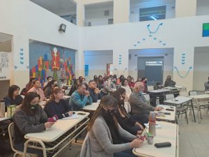 Avanzan con el desarrollo de capacitaciones destinadas al Nivel Secundario en Caleta Olivia