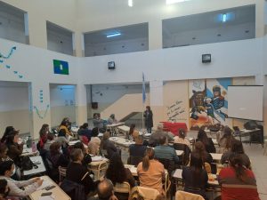 Avanzan con el desarrollo de capacitaciones destinadas al Nivel Secundario en Caleta Olivia
