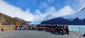 Estudiantes llevan adelante experiencias educativas en el Parque Nacional Los Glaciares