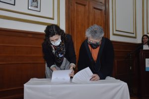 El Gobierno capacitó en Ley Micaela y firmó un convenio basado en la perspectiva de género