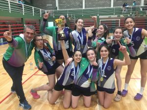 Puerto Santa Cruz será el representante provincial en vóley femenino Sub 17 en los Juegos Evita 2022