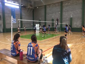 Puerto Santa Cruz será el representante provincial en vóley femenino Sub 17 en los Juegos Evita 2022