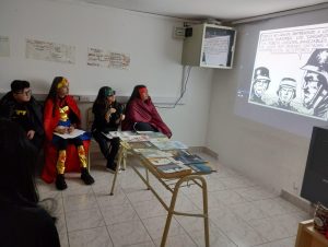 Educación realizó un taller de Cómic en la Escuela Rural de Bella Vista