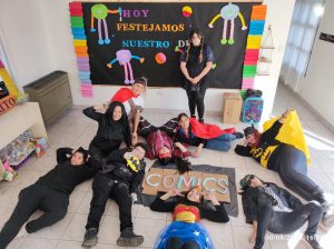 Educación realizó un taller de Cómic en la Escuela Rural de Bella Vista