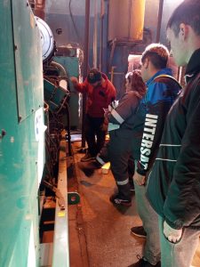 Estudiantes del CEFyAP N°5 Anexo Los Antiguos visitaron la Usina Eléctrica