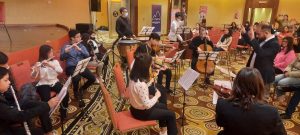 Las Orquestas de la Escuela de Música Re Si en el Congreso de Salud Mental en El Calafate