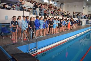 Autoridades Provinciales participaron del acto inaugural del XXIIIº Torneo Hispanista de Natación