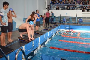 Autoridades Provinciales participaron del acto inaugural del XXIIIº Torneo Hispanista de Natación