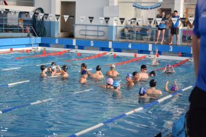 Autoridades Provinciales participaron del acto inaugural del XXIIIº Torneo Hispanista de Natación