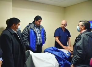 Autoridades de Salud recorrieron el Hospital SAMIC