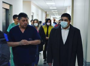 Autoridades de Salud recorrieron el Hospital SAMIC