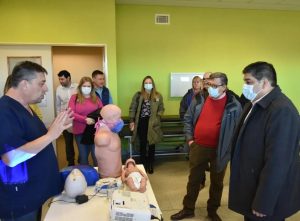 Autoridades de Salud recorrieron el Hospital SAMIC