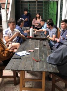 Estudiantes santacruceñxs festejaron su día en la Casa de las Juventudes de La Plata