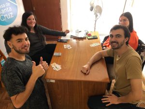 Estudiantes santacruceñxs festejaron su día en la Casa de las Juventudes de La Plata