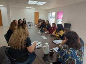 El Ministerio de la Igualdad e Integración recibió a mujeres de sindicatos