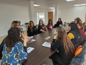 El Ministerio de la Igualdad e Integración recibió a mujeres de sindicatos