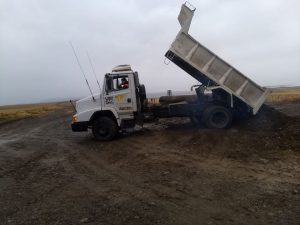 Colocaron alcantarillas en la Ruta Nacional Nº 40