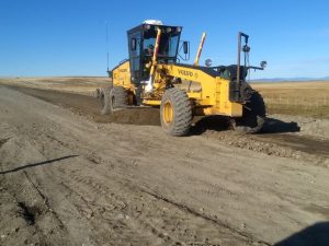 Colocaron alcantarillas en la Ruta Nacional Nº 40