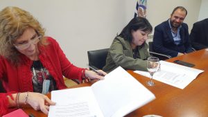 Concretaron la firma del “Convenio Individual de Pasantía” para estudiantes del InSET