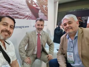 Puerto Santa Cruz integró la delegación provincial en la mayor feria turística de Brasil