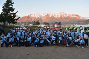 Santa Cruz dijo presente en la apertura de los Juegos Para Epade y Para Araucanía 2022