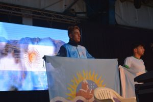 Santa Cruz dijo presente en la apertura de los Juegos Para Epade y Para Araucanía 2022