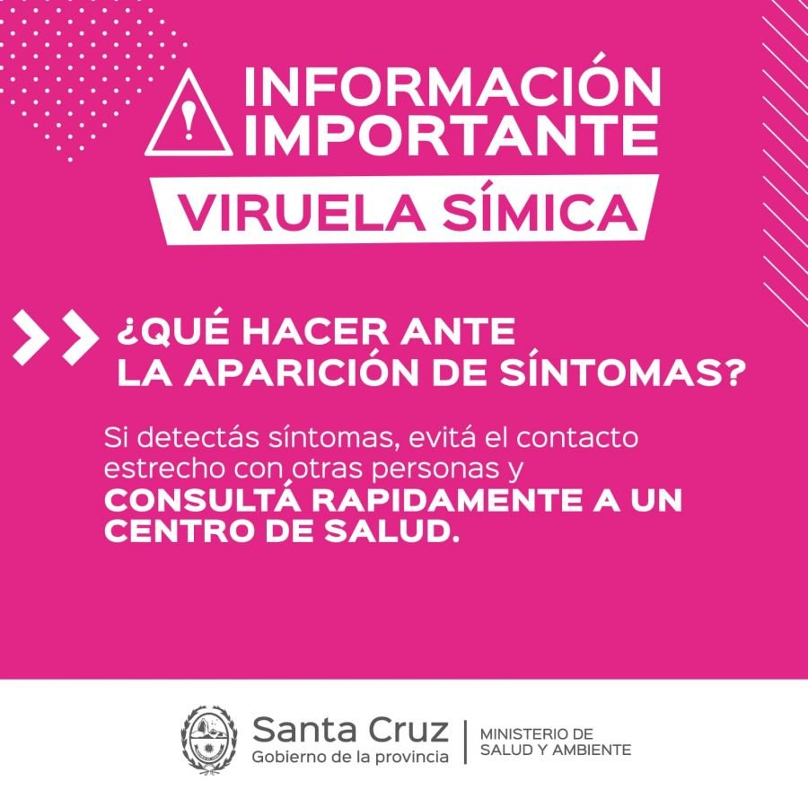 Confirman como positivo caso de Viruela Símica en Santa Cruz