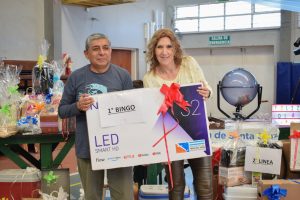 Más de 300 jubilados y jubiladas disfrutaron del té bingo de la Caja de Previsión Social