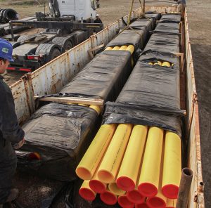 Cada vez más cerca: Avanza la segunda etapa de la red de gas en el Barrio 22 de Septiembre de Río Gallegos