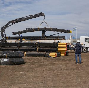 Cada vez más cerca: Avanza la segunda etapa de la red de gas en el Barrio 22 de Septiembre de Río Gallegos