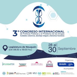 Santa Cruz presente en el Congreso de políticas públicas de Neuquén sobre problemáticas de consumo