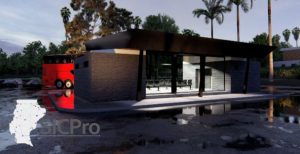 Avanzan en la construcción del parador seguro de Lago Posadas