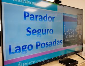 Avanzan en la construcción del parador seguro de Lago Posadas