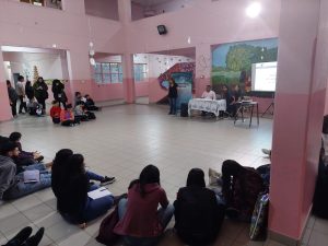 Estudiantes del IPES de Caleta Olivia participaron de importante conversatorio