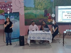 Estudiantes del IPES de Caleta Olivia participaron de importante conversatorio