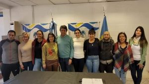 Encuentro entre Desarrollo Social y la Secretaría Municipal de Producción de Caleta Olivia 