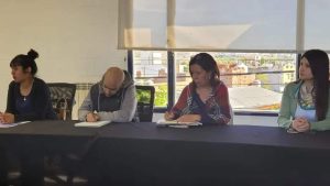 Encuentro entre Desarrollo Social y la Secretaría Municipal de Producción de Caleta Olivia 