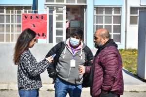 Salud realizó operativos de la campaña de vacunación en distintos puntos de la provincia
