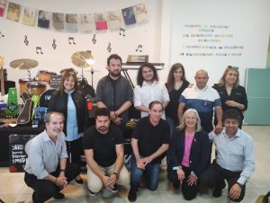 Desarrollo Social participó del lanzamiento de la “Banda Juvenil Ciudadana” en Caleta Olivia