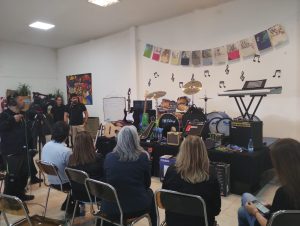 Desarrollo Social participó del lanzamiento de la “Banda Juvenil Ciudadana” en Caleta Olivia