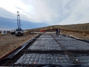 Santa Cruz avanza con obras en la Laguna Azul