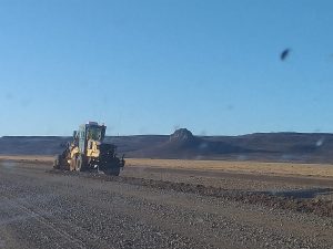 Vialidad Provincial concreta tareas en la Ruta Provincial Nº 25